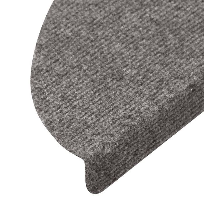 Vidaxl Samoprzylepne Nakładki Na Schody, 10 Szt., Szare, 56X17X3 Cm