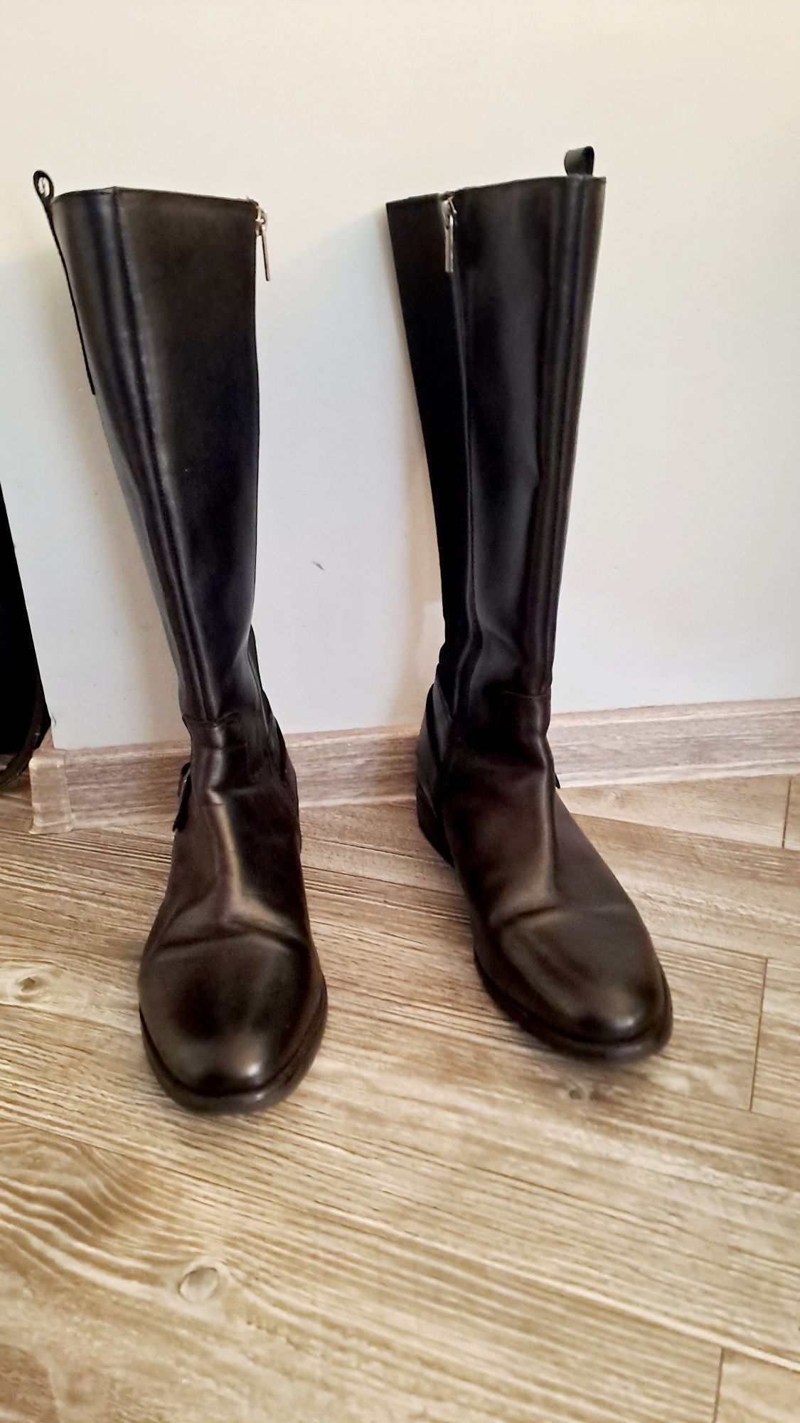 Czarne kozaki sheego r 42