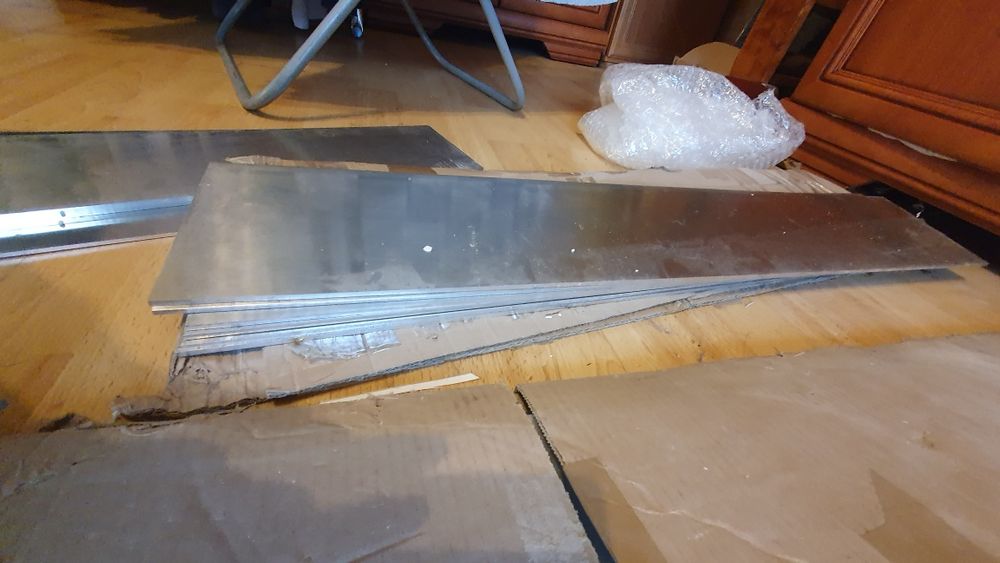 Formatka kęs blacha aluminium rózne rozmiary