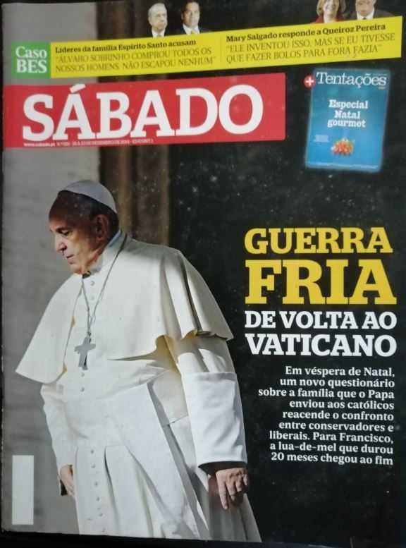 5 Revistas diversas Papa Francisco