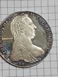 Таллер 1780р. " Марія Тереза" Австрія. Срібло