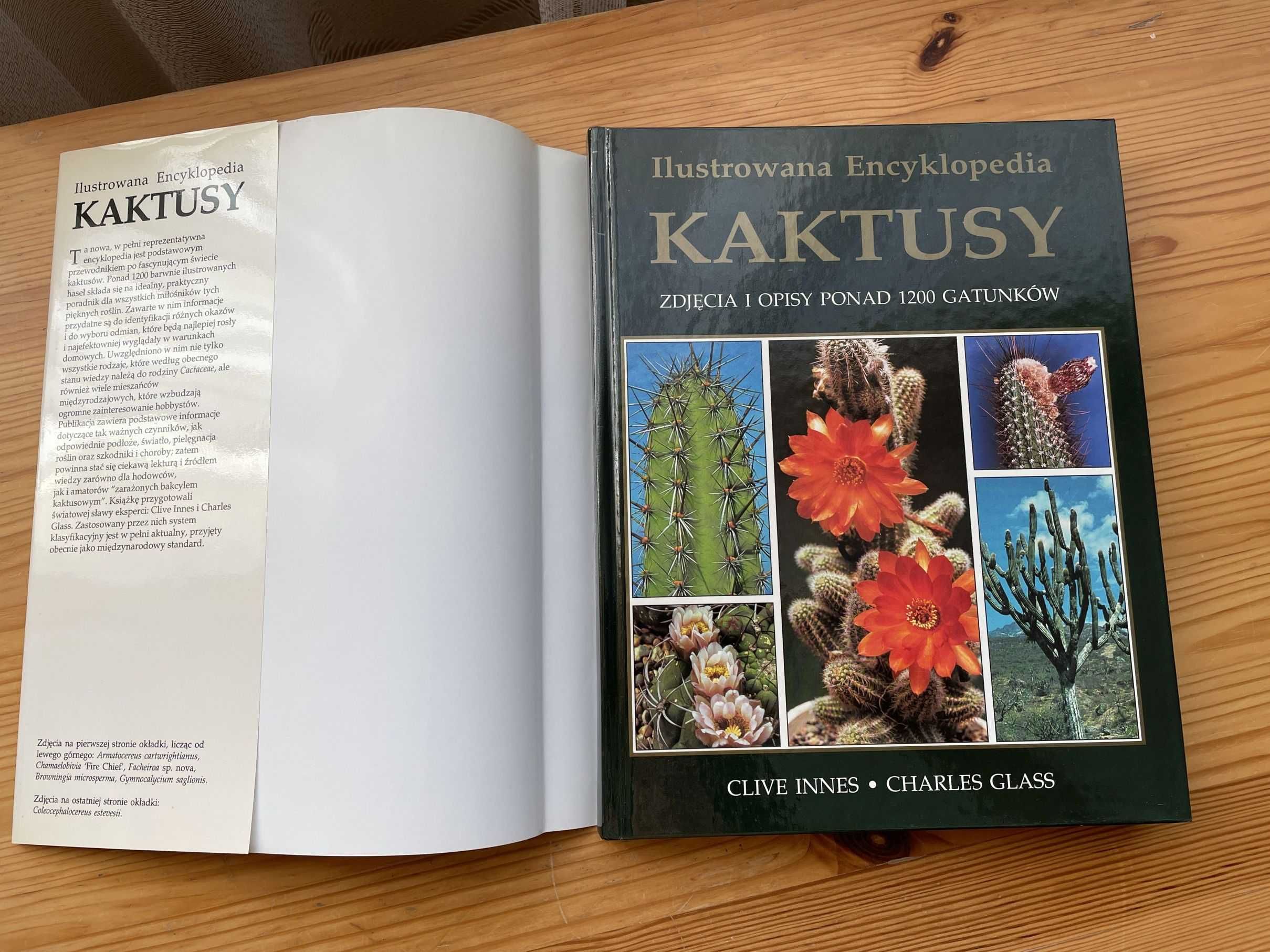Kaktusy: ilustrowana encyklopedia (zdjęcia i opisy ponad 1200 gat.)