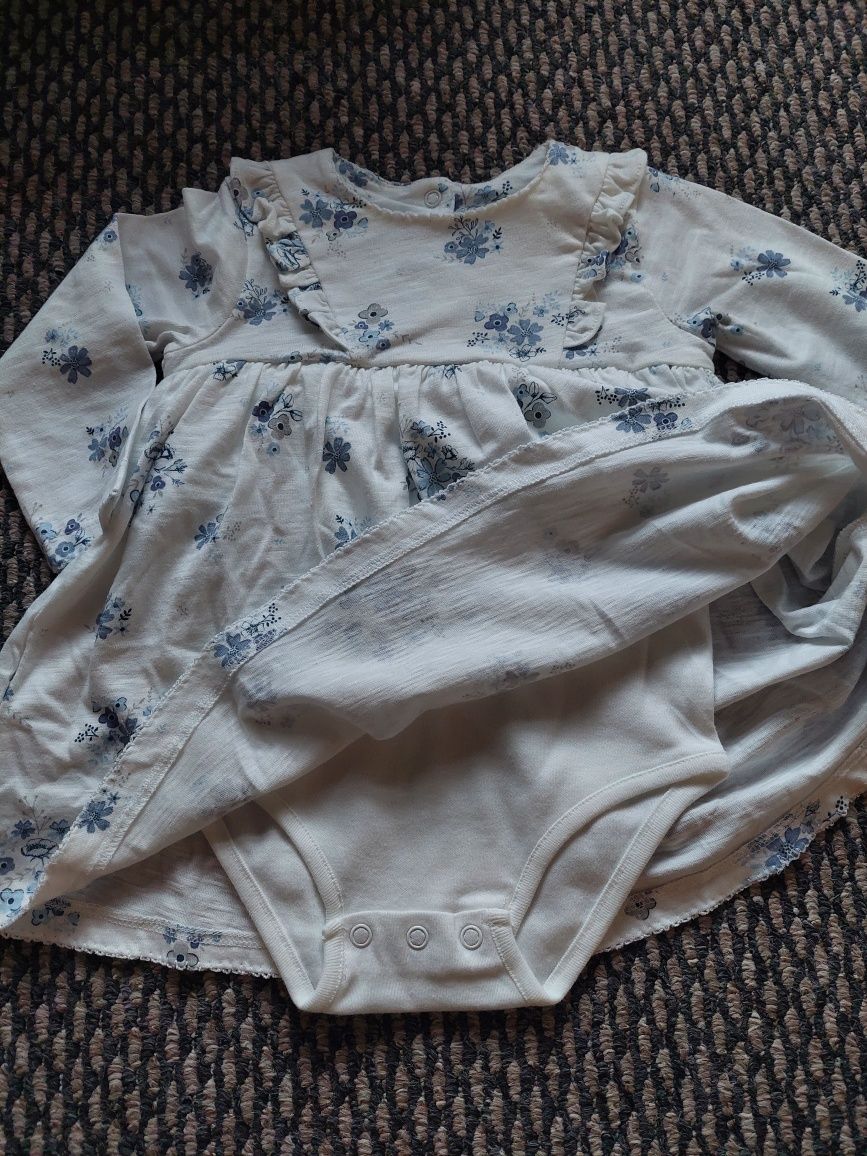 Mothercare, sukienka-body, NOWA, rozm.18-24 m