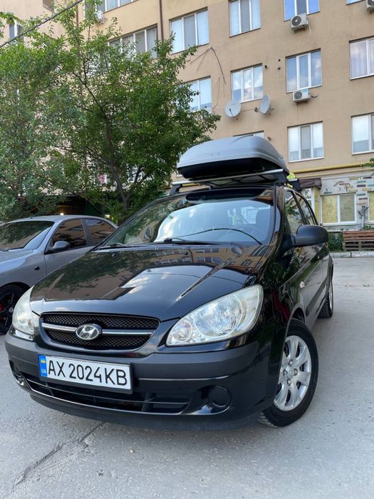 Продам черный Hyndai Getz 2006 года