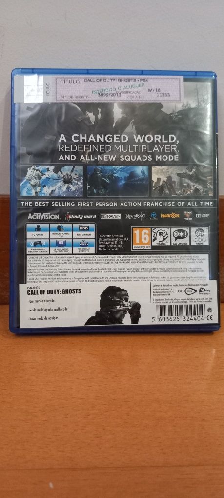 Call Of Duty GHOSTS