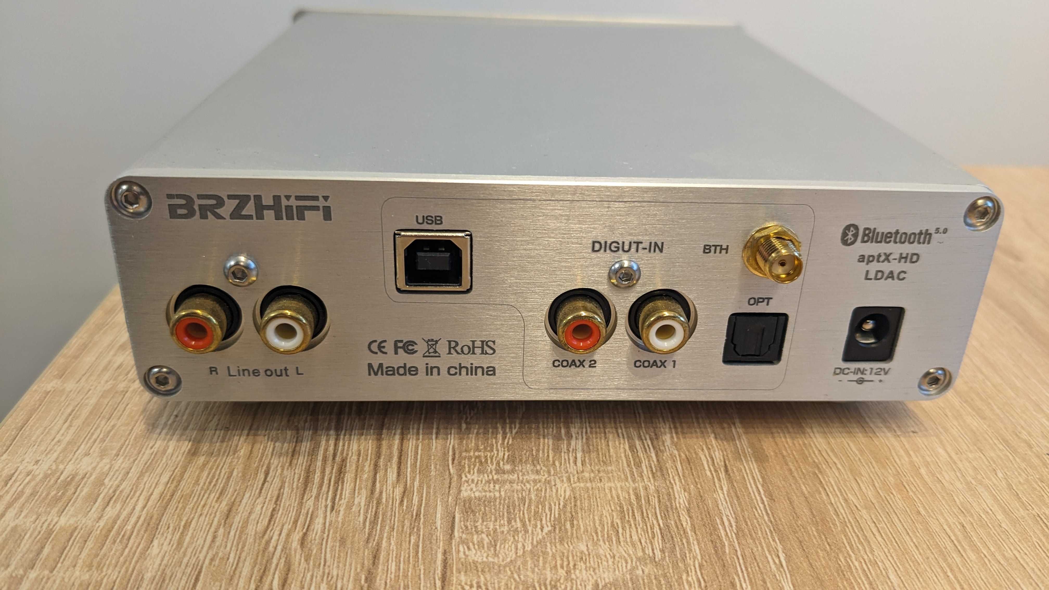 Продам HiFi ЦАП DAC BRZHIFI NXC06 384KHz з підсилювачем для навушників