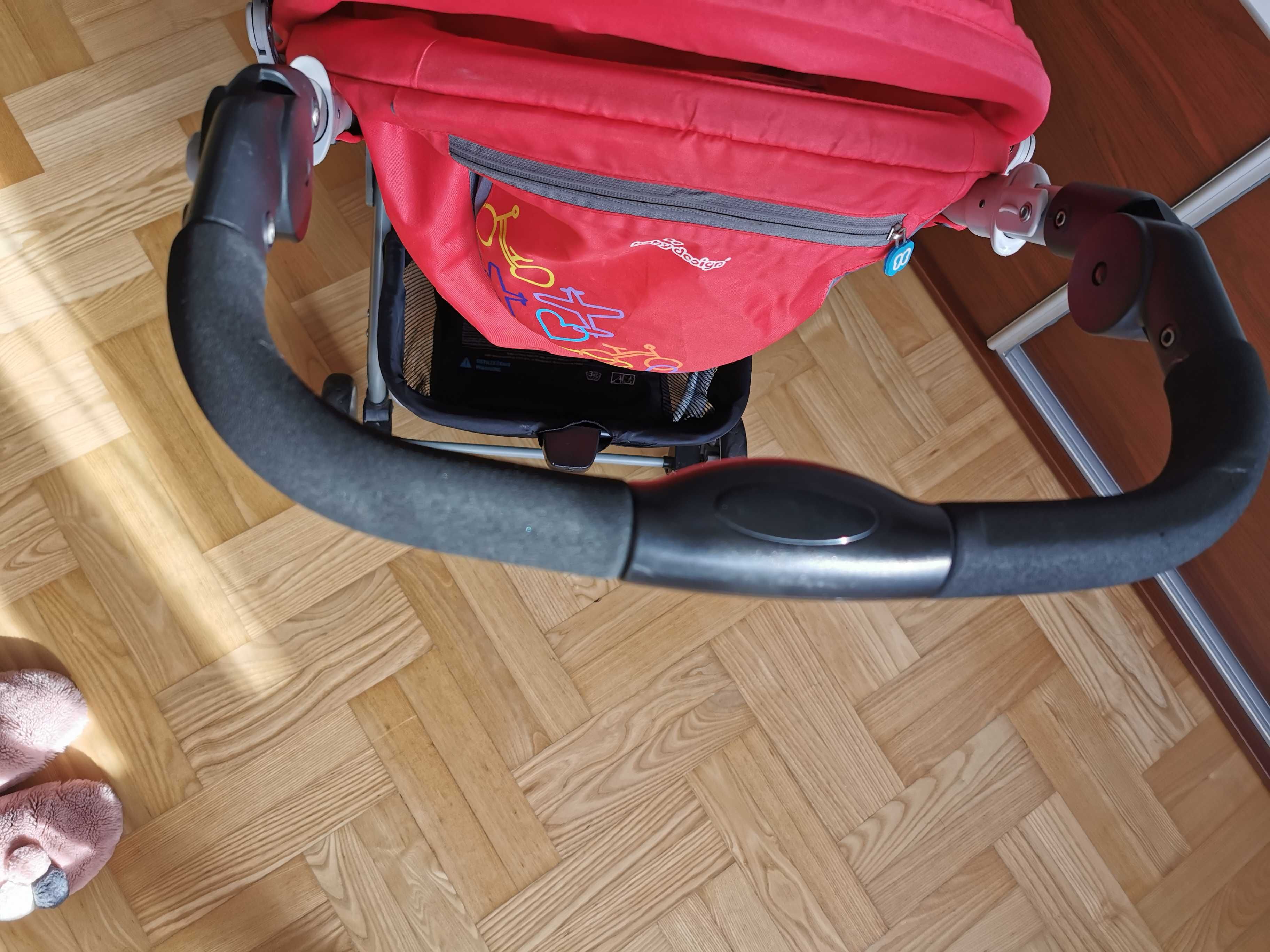 Wózek spacerowy Baby Design składany.