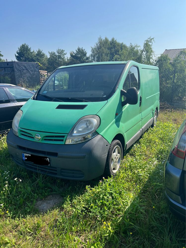 Renault trafik nissan primastar opel vivaro blaszak bus 1.9 dci