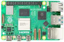 Raspberry Pi 5 8GB + zasilacz oryginalny + karta SD 128GB + obudowa
