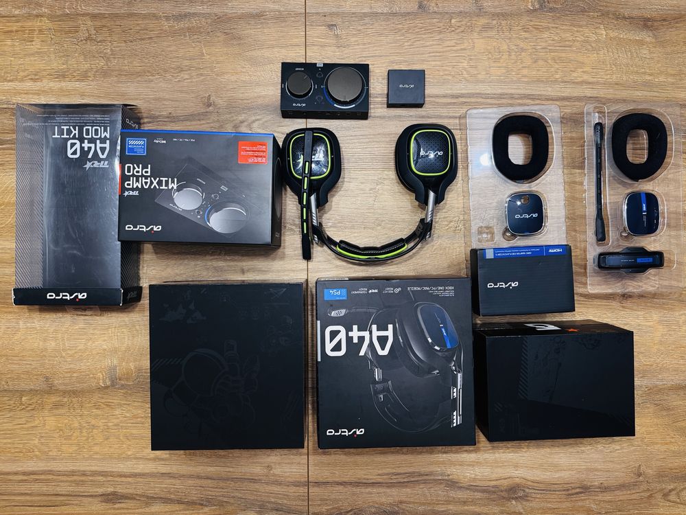 Sluchawki Astro A40 + mixamp + hdmi adapter