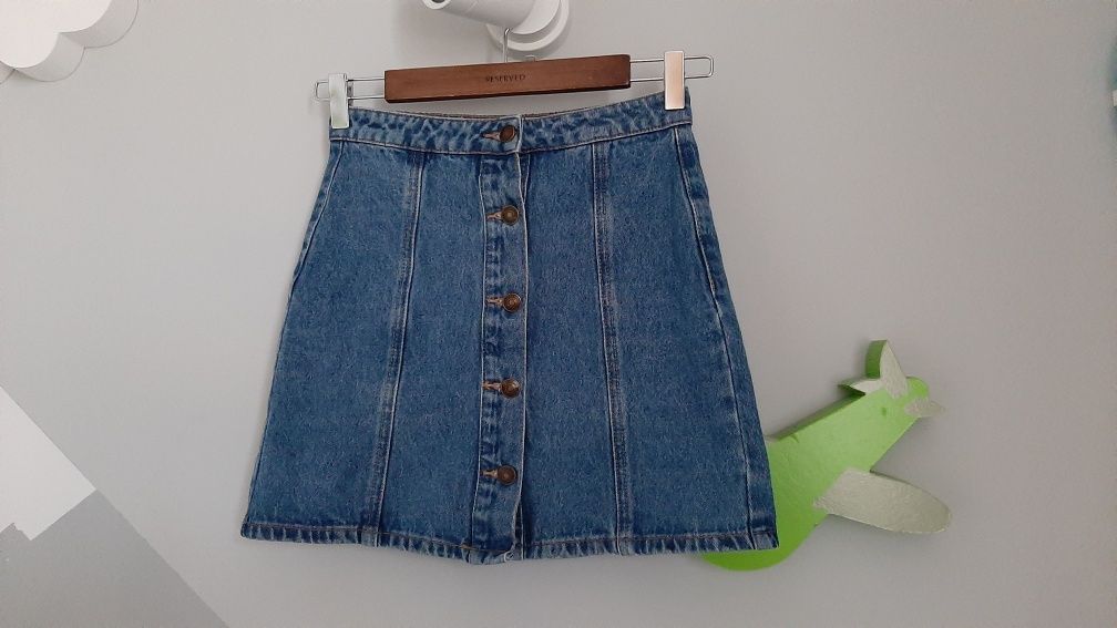 Spódniczka jeansowa dżinsowa mini