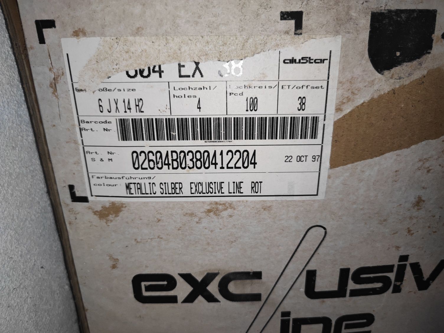 Jantes Fiat 14" 6JX14H2 – Como Novas / Caixa Original
