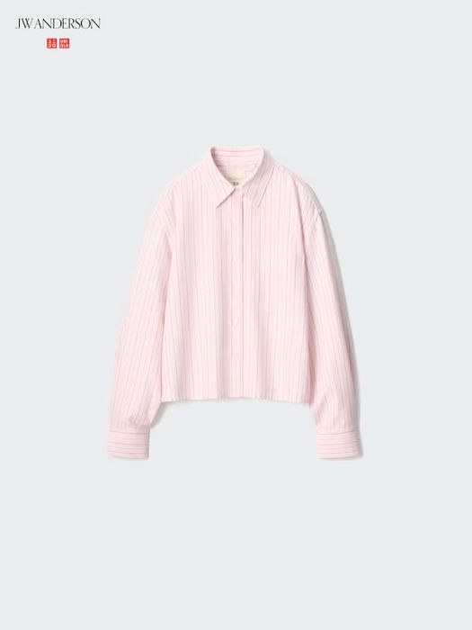 Супер популярна сорочка колаборації  uniqlo та jw anderson