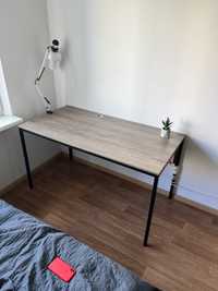 Письмовий стіл (стиль лофт) • Дуб • Парта • Офісний стол