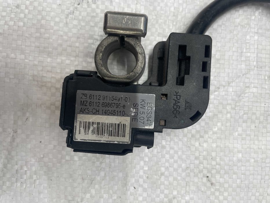 Klema minusowa akumulatora Przewód IBS BMW serii 5 E60 E61 Europa