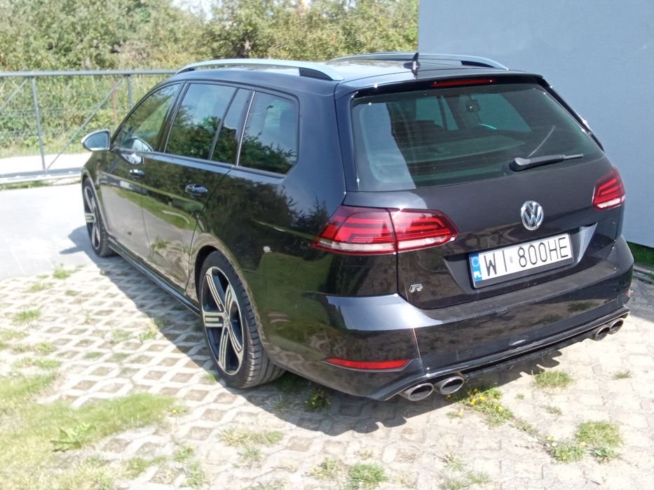 VW Golf 7.5 R 390 Km Panorama Kamera cofania Hamulce Porsche SALON POL
