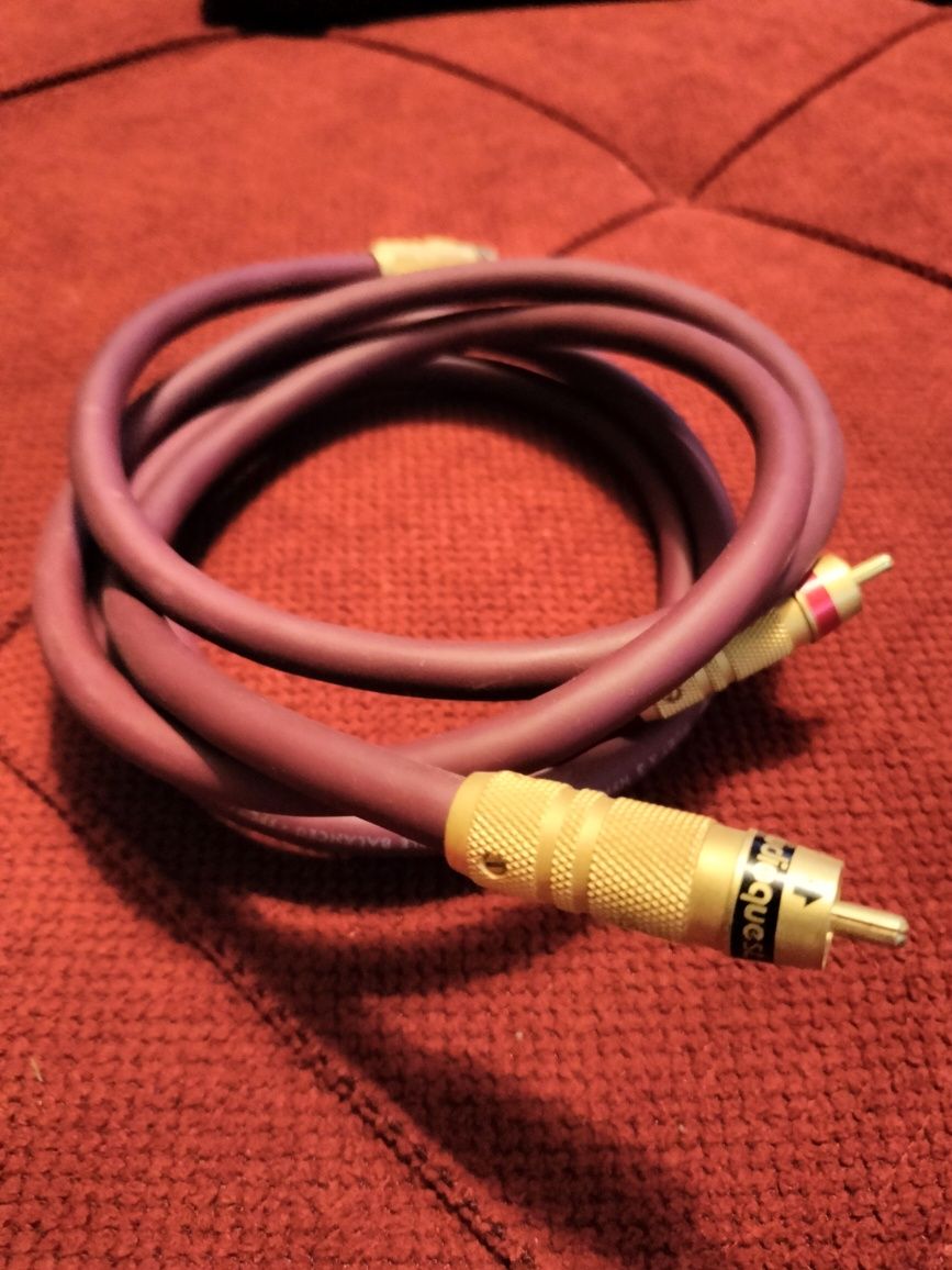Cabo RCA Audioquest Ruby x3 Hiperlitz (par)