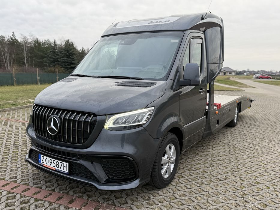 Mercedes Sprinter 319  3.0 V6 Autolaweta Automat BFZ 50 tys przebiegu