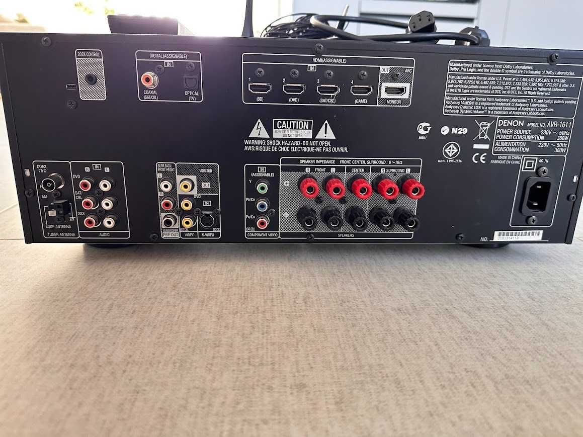 AV ресивер Denon AVR-1611 повна комплектація
