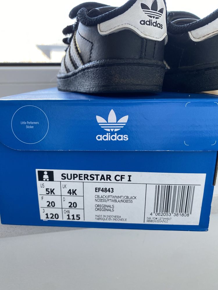 Adidas Buty Superstar Cf I EF4843 - r. 20