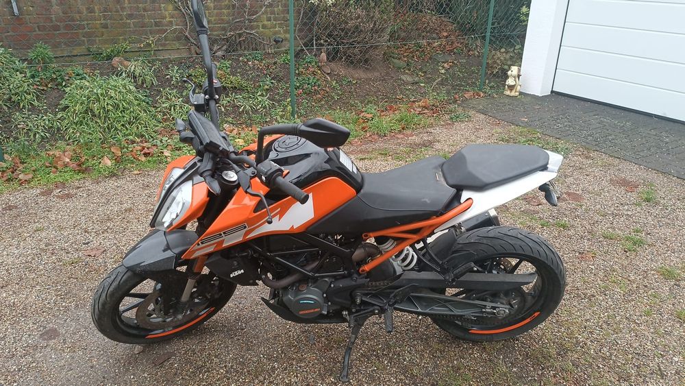 Ktm duke rc 125 bezwypadkowy wtrysk mt rs4 wr cbr 125