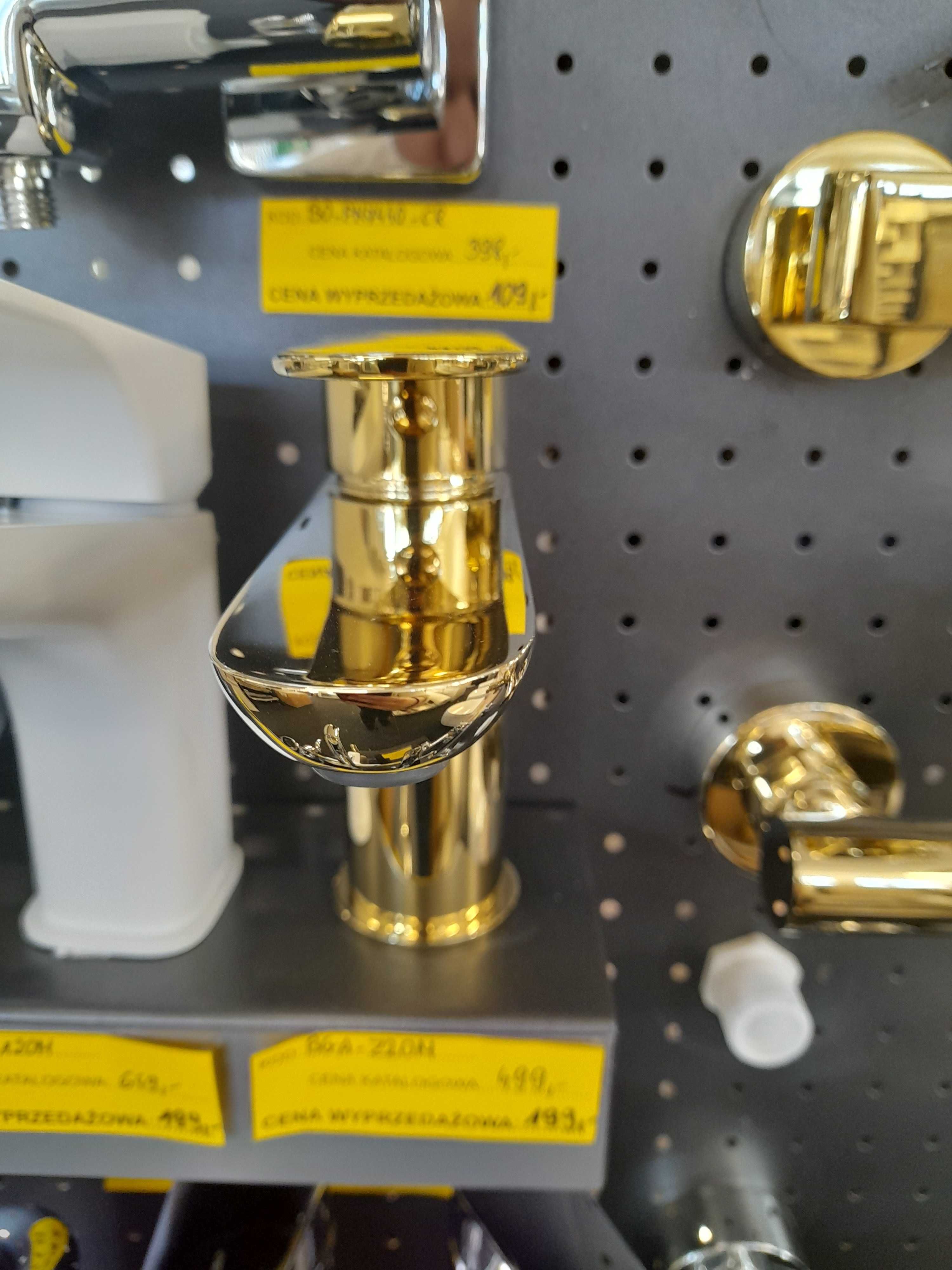 Deante Alpinia Gold Bateria umywalkowa złota BGA_Z20M