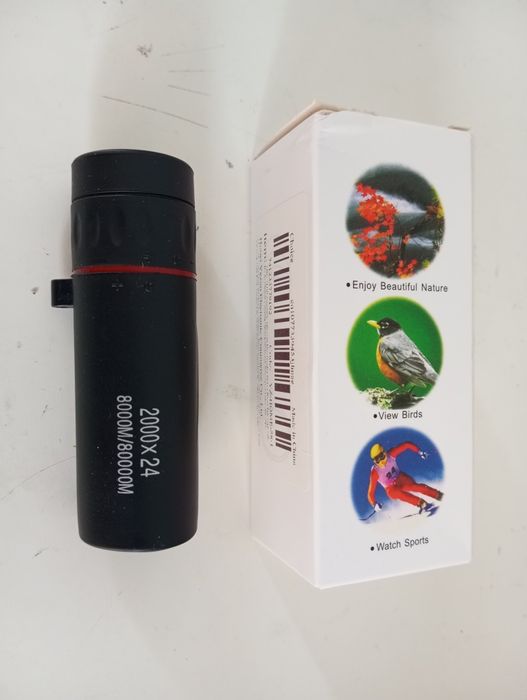 Monóculo de aventura e caminhada.