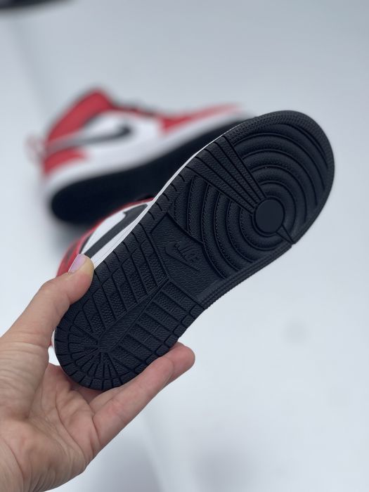 Дитячі ботинки Nike Air Jordan Red Black Mid р.22-25, 36