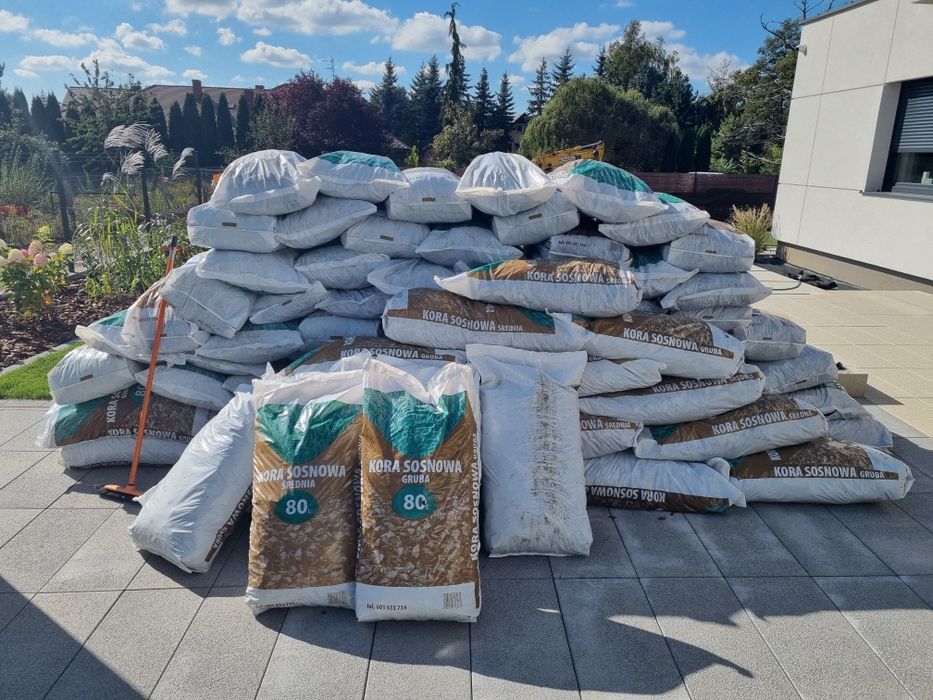Kora ogrodowa, worki 80 l