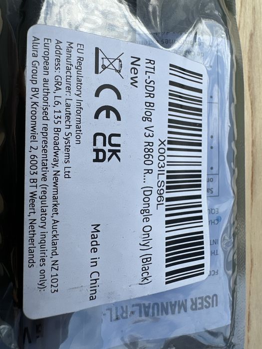 Rtl-sdr blog B3 R860 R, czarny