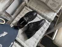 Czarny męskie skórzane buty Nike Monarch rozmiar 42  wkładka 26.5cm