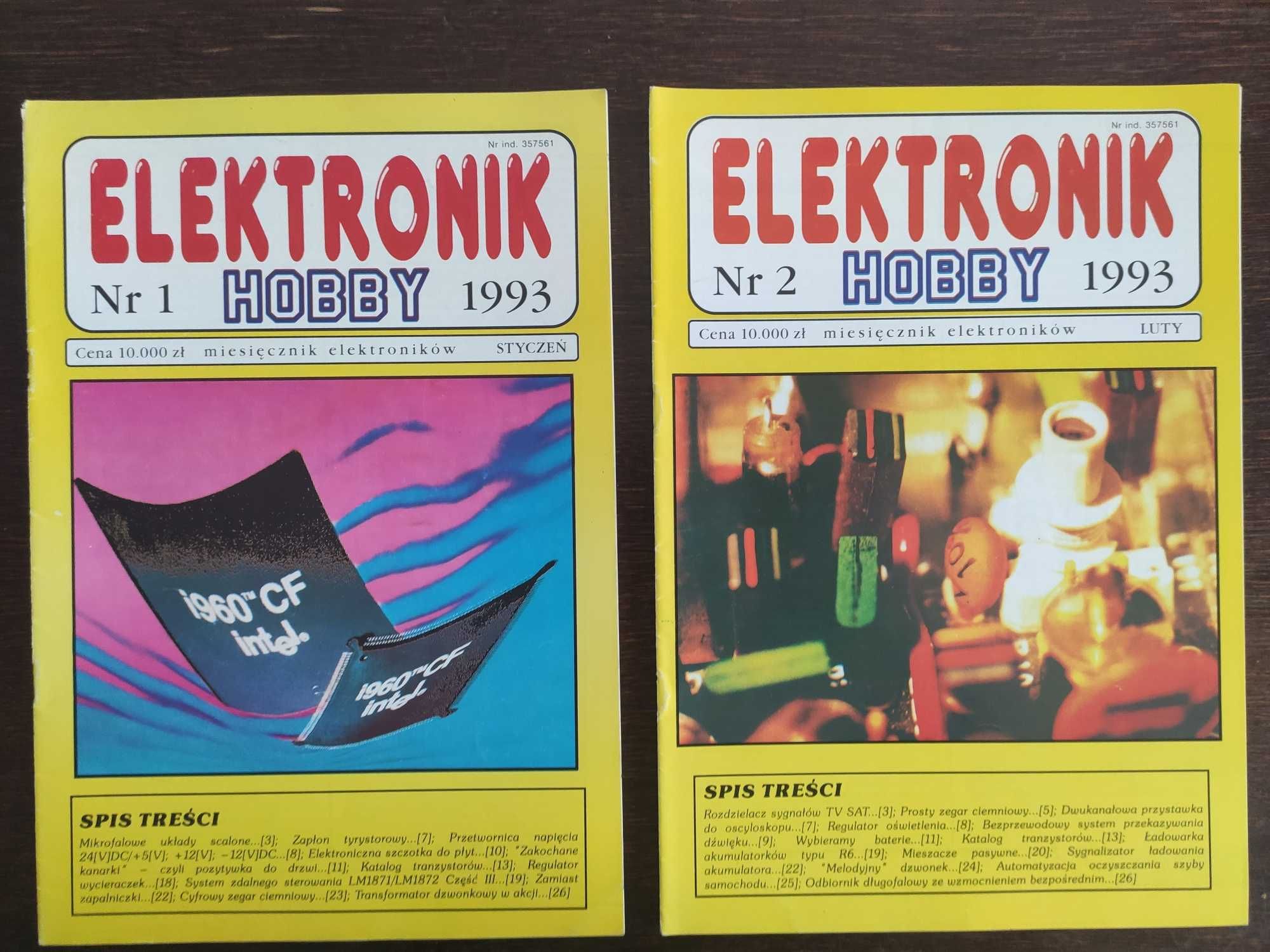 Elektronik Hobby - numery z lat 1992 i 1993