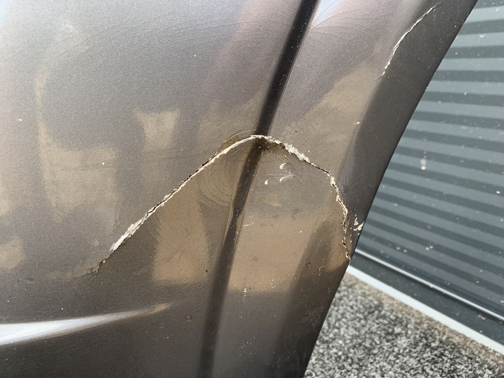Opel Vectra C Signum GTS zderzak przedni przód szary