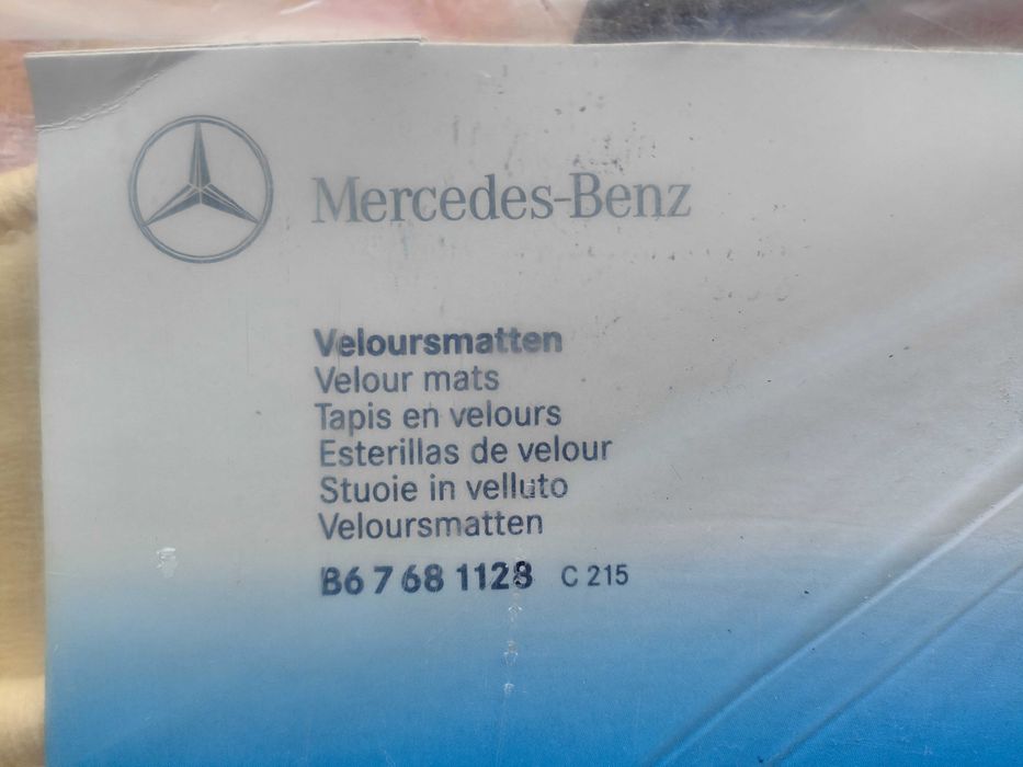 Dywaniki Mercedes CL W215 C215