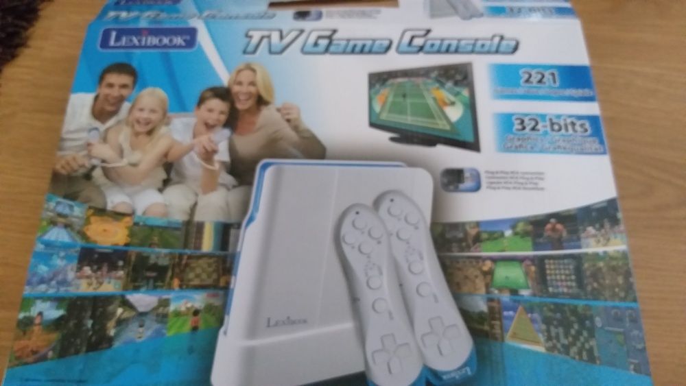 Jogo interactivo TV, com 2 comandos