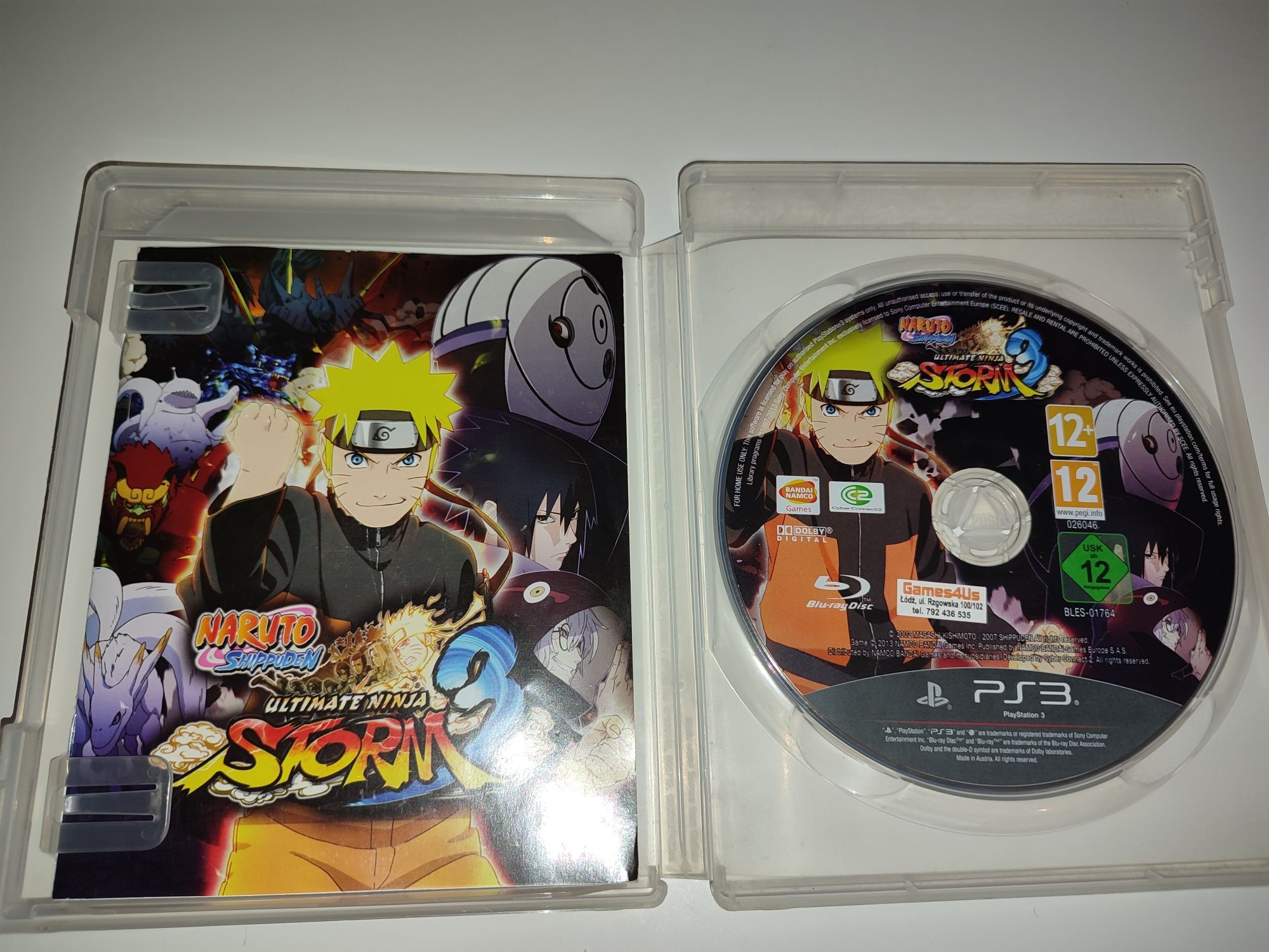 Gra Ps3 Naruto Shippuden Ultimate Ninja Storm 3 gry PlayStation 3 Hit