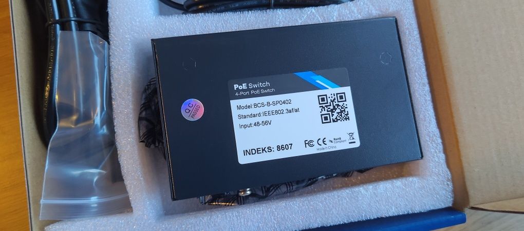 Switch PoE BCS-B-SP0402