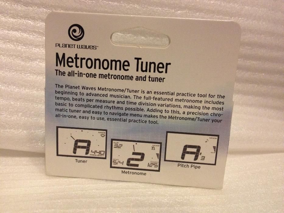 NOWY metro tuner Planet Wave D'Addario PW-CT-08 tuner metronom