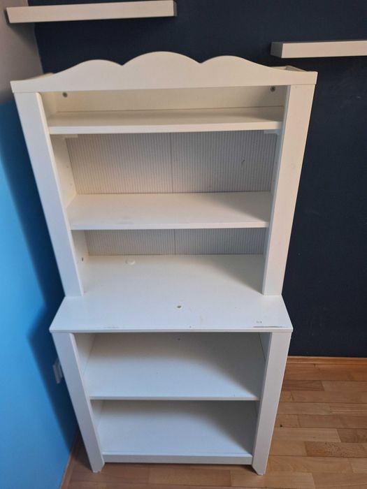 Regal dzieciecy bialy 41,5x75x160cm