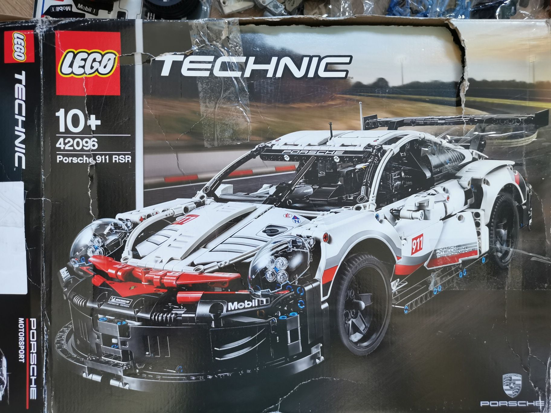LEGO Technic 42096 Porsche 911 RSR niekompletne