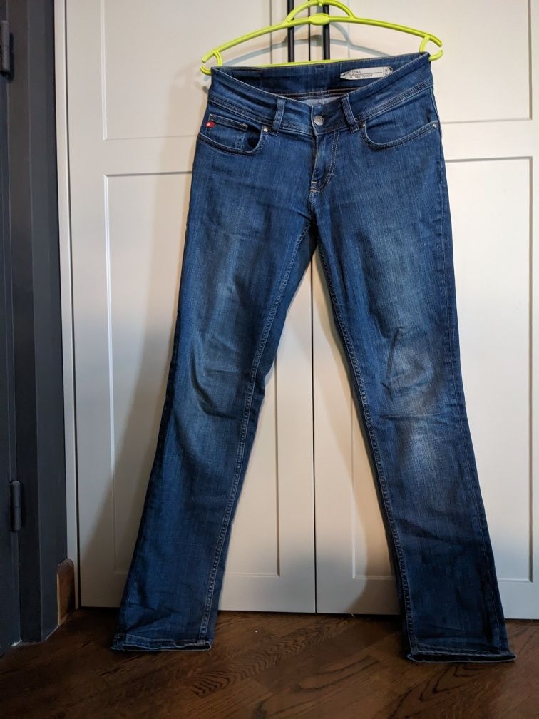 Jeansy Big Star 28/32 spodnie damskie slim fit straight proste dżinsy