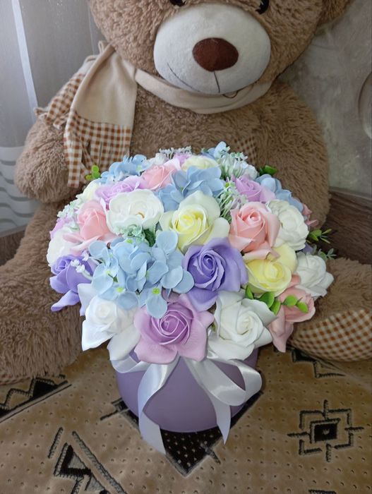 Букети з мила. Мильні букети, букети, які не вянуть