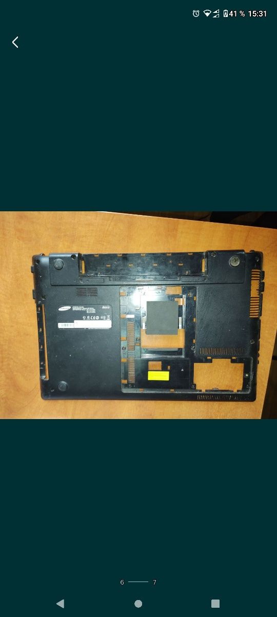 Разборка ноутбука Samsung RV513