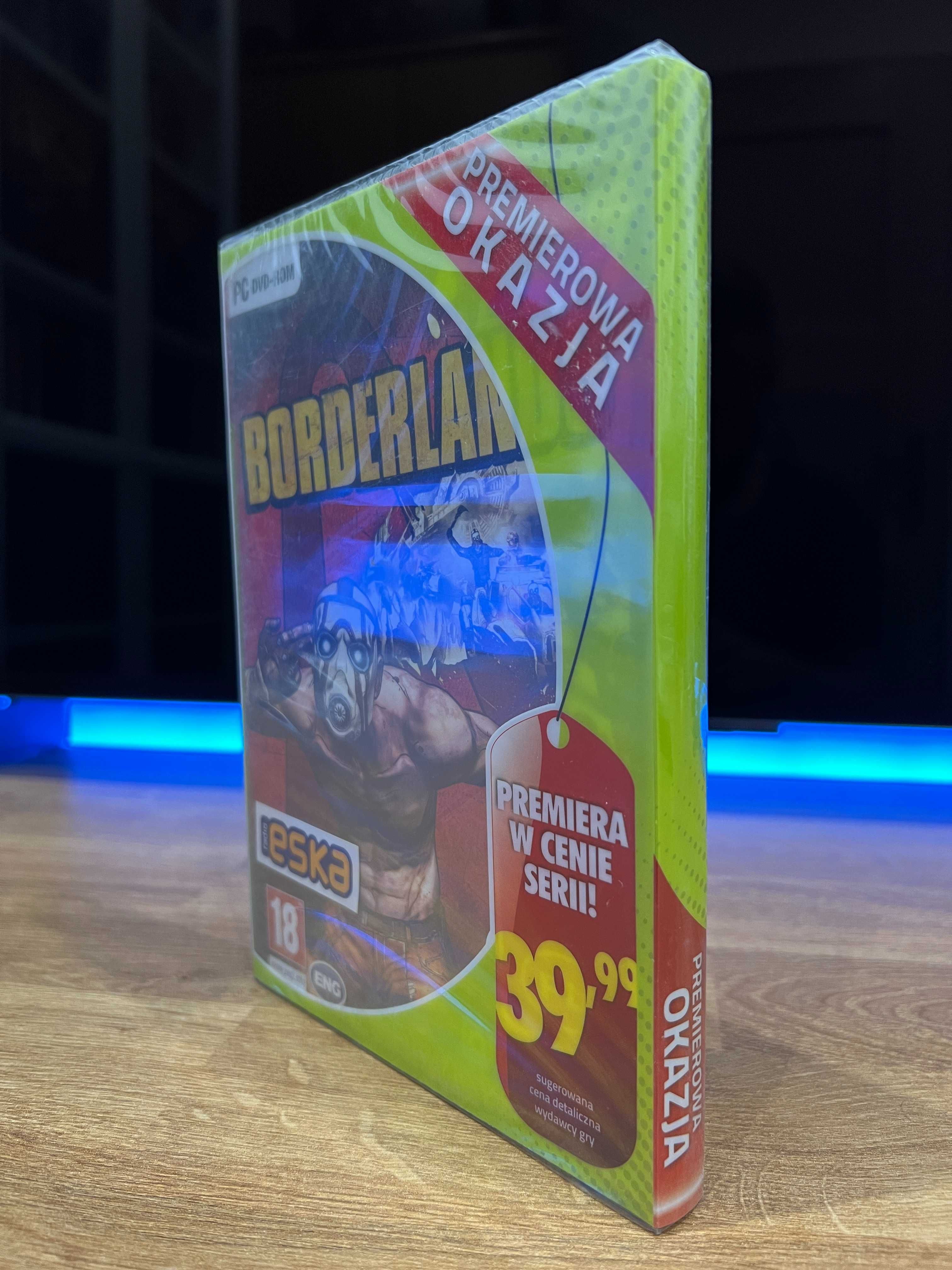 Borderlands 1 NOWY FOLIA (PC PL 2011) DVD BOX Premierowa Okazja