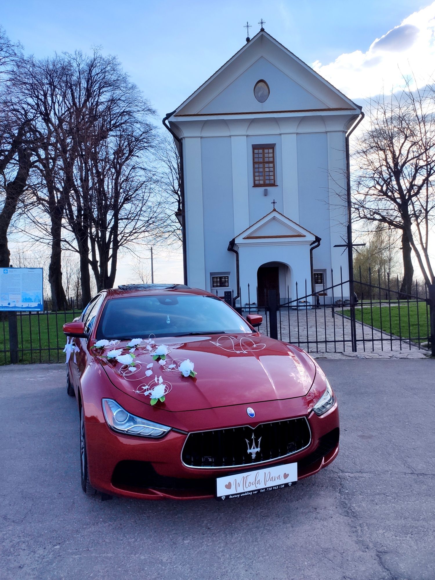 Samochód do Ślubu / Auto na Wesele - Maserati Ghibli