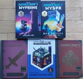 Książki Minecraft - 5 części