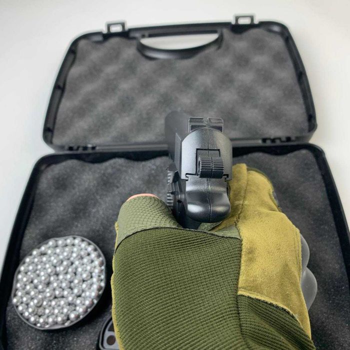 Металевий пістолет Colt на пульках для дітей залізний дитячий Іграшка