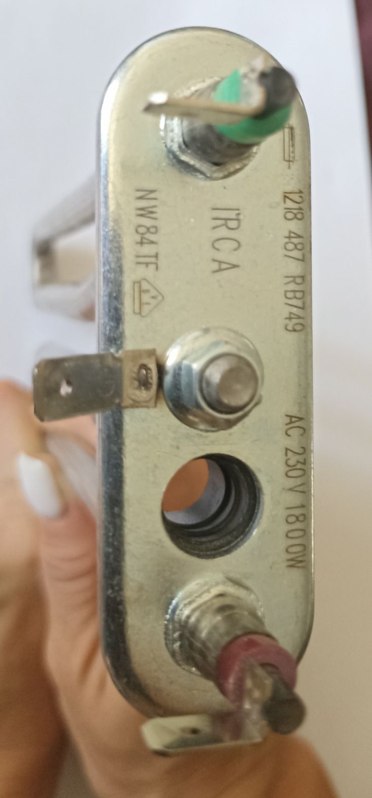 ТЕН 1800W IRCA 185mm