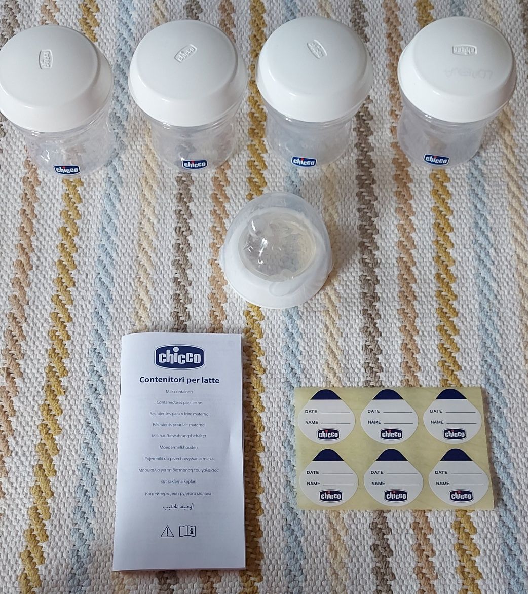 Contentores para leite multiusos Chicco