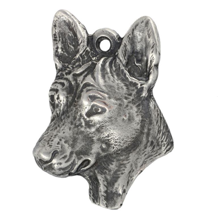 Basenji brelok do kluczy posrebrzany Art-Dog